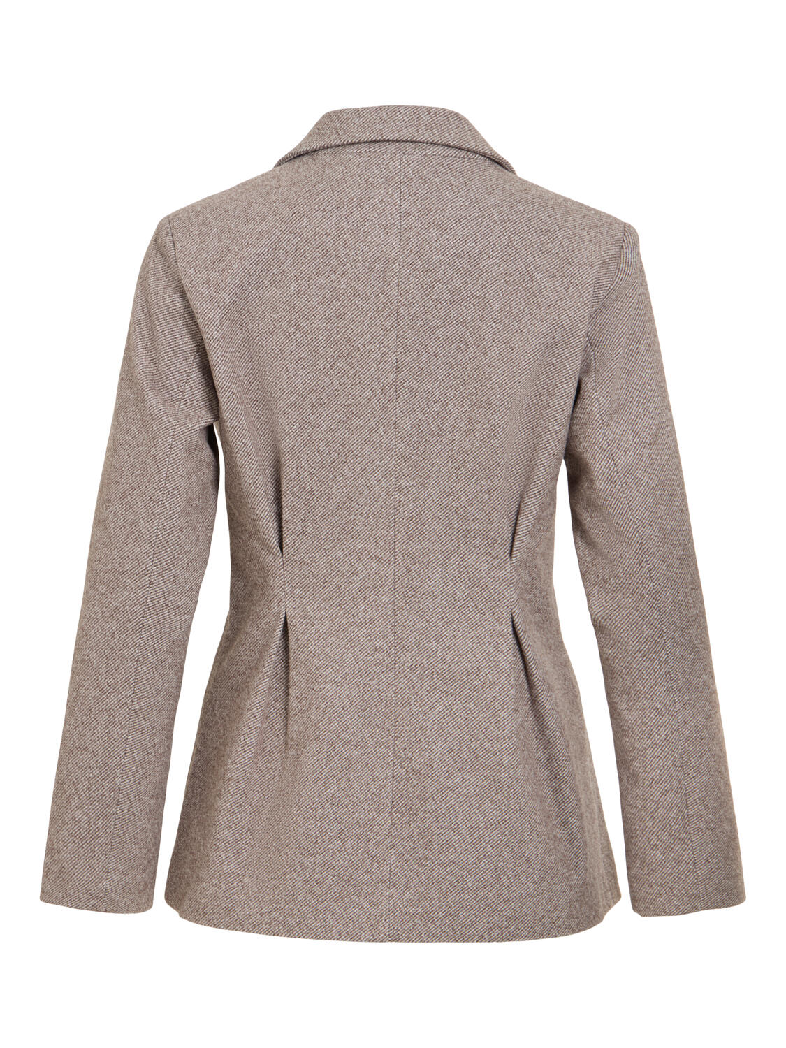 Visolene figursyet blazer – Coffee Bean